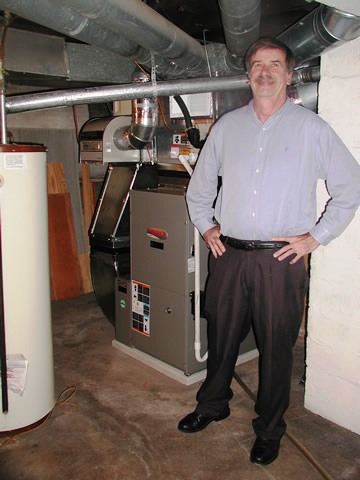 Milt Clark Furnace Installation